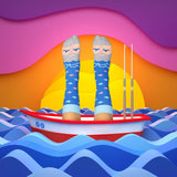 Ernestoe Hemingway ChattyFeet Funky Socks