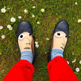 Feetasso Art Socks With Faces