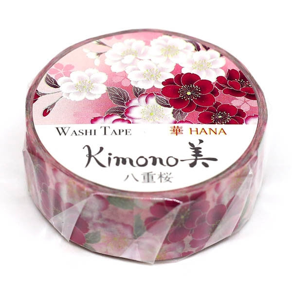 Double Cherry Blossom Kimono Washi Tape