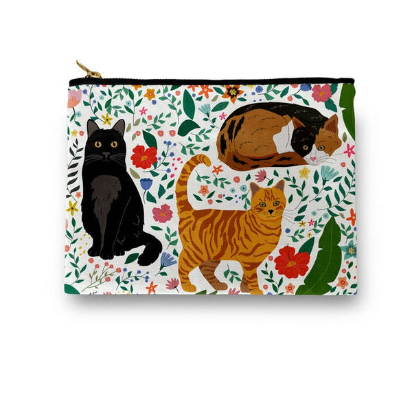 Garden of Cats Amenity Cosmetic Bag