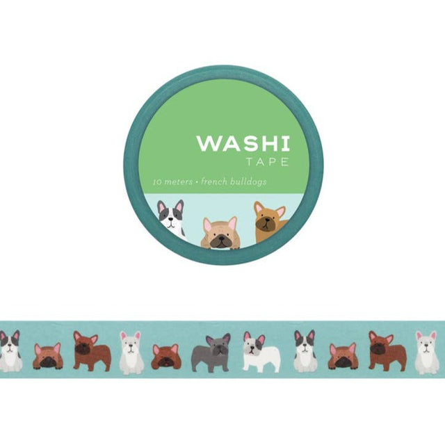 Girl of All Work French Bulldogs Washi Tape
