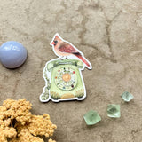 Gladys' Cardinal Phone Sticker