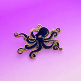Glitter Octopus Pin Shoal