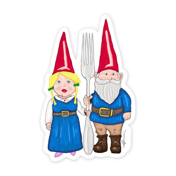 Gothic Gnomes Sticker