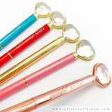 Little Craft Place Exclusive Heart Diamond Pens. They will be a beautiful addition to your pen collection! 