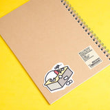 Pegatina de escritorio Grumpy Chicken Ugh