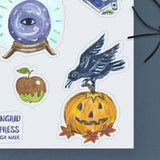 Halloween Night Vinyl Sticker sheets