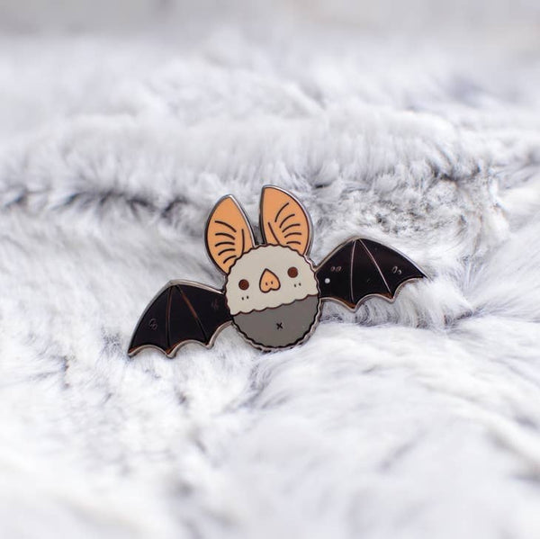 Heart Nosed Bat Enamel Pin
