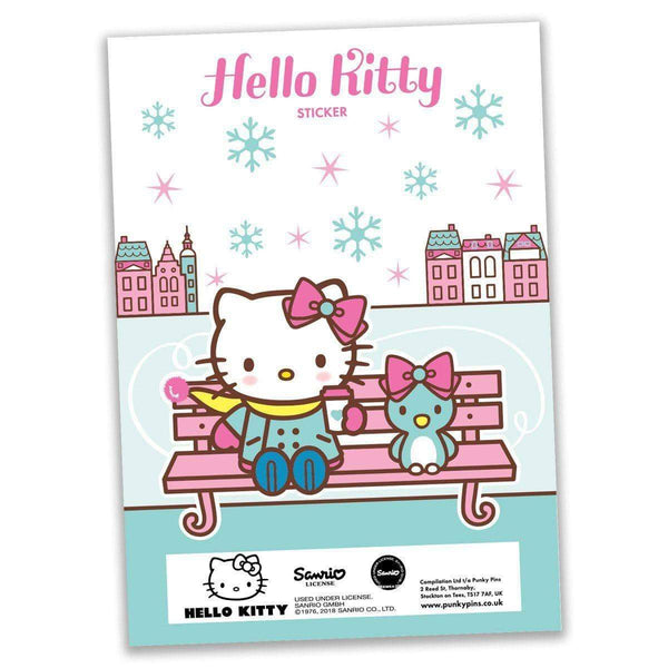 Hello Kitty Coffee Skating Single Sticker Sheet