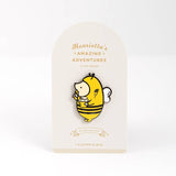 Henrietta Bumblebee Hedgehog Pin