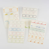 Hobonichi Frame Stickers