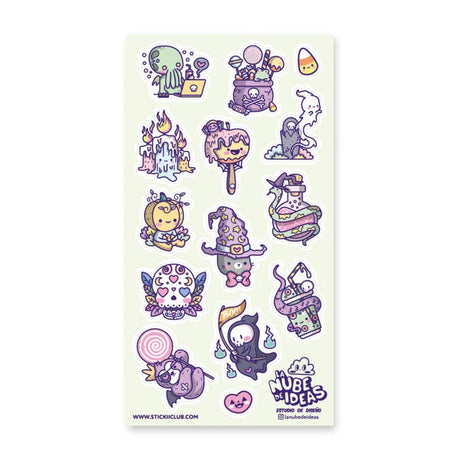 Holo-Halloween Sticker Sheet