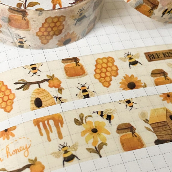 Honey, Bee Kind Washi Tape PaperaicaShop