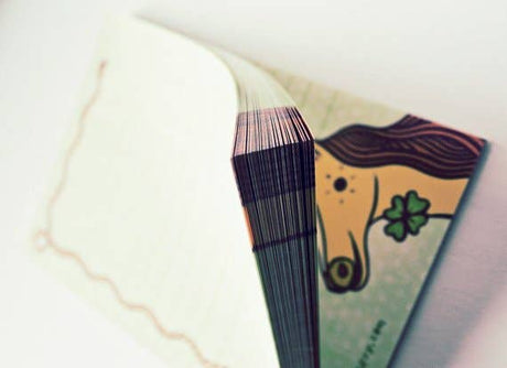 Bloc de notas de caballos