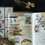 Retro Stamp Sticker (3 sheets)