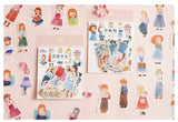 Lil Missy Washi Flake Sticker (40 pieces)