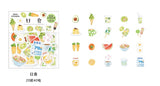 Summer Snack Washi Flake Sticker