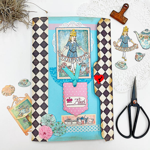 Alice in Wonderland Folio Class with Debby Newman at Little Craft Place