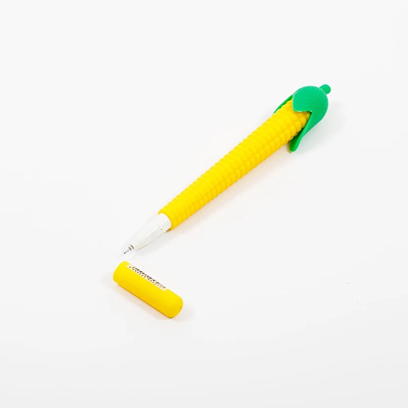 Bolígrafo de maíz de 0,5 mm, tinta negra