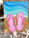 Toes in the Sand Painting Class with Carolyn Mikel
