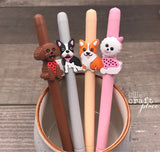 Poodle, French Bulldog, Corgi and Bichon Frise pens, perfect for back to school supplies
