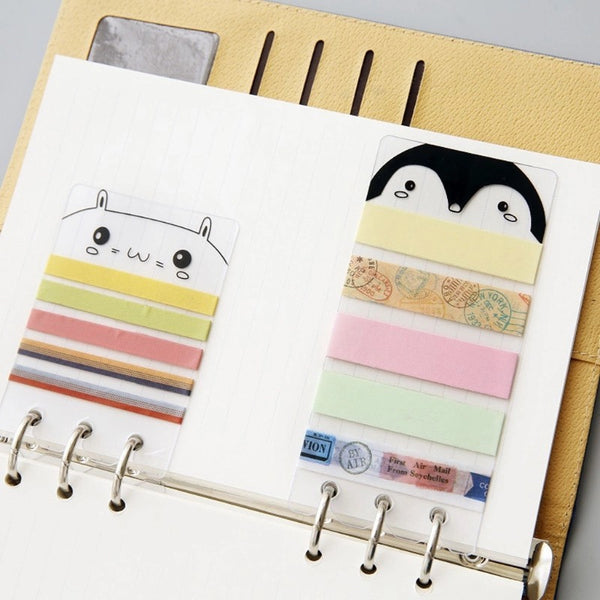 Washi sample card. Formatted to fit your ring-bound planners.
