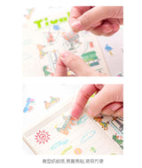 Houses Washi Flake Sticker (40 pieces)