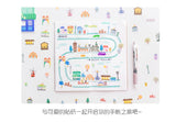 Parade Float Washi Flake Sticker (40 pieces)