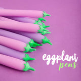 These Eggplant Pens are perfect for planning, for work, home, desk or for school. They will be a beautiful addition to your pen collection! 