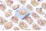 Mermaid Flake Sticker Mini Box (45 pieces)