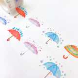 Umbrella and Rainy Day Washi Tape Raining