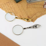 Perfect as photography prop or decor, these Vintage Style Magnifying Glass is sure a good helper with detailed work and reading fine print.