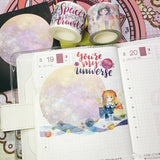 50% OFF You're My Universe Washi Tape