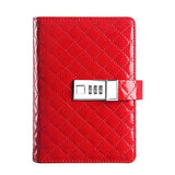 Red Personal BINDER ONLY with Password Lock  (Inserts not included)