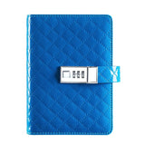 Blue Personal BINDER ONLY with Password Lock (Inserts not included)