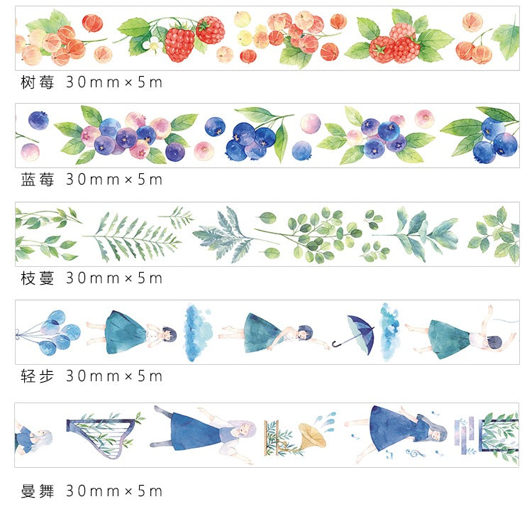 Berries Washi Tape