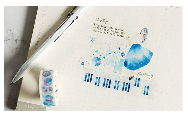 Dancing Galaxy Washi Tape