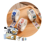 Cinta adhesiva washi para papelería 