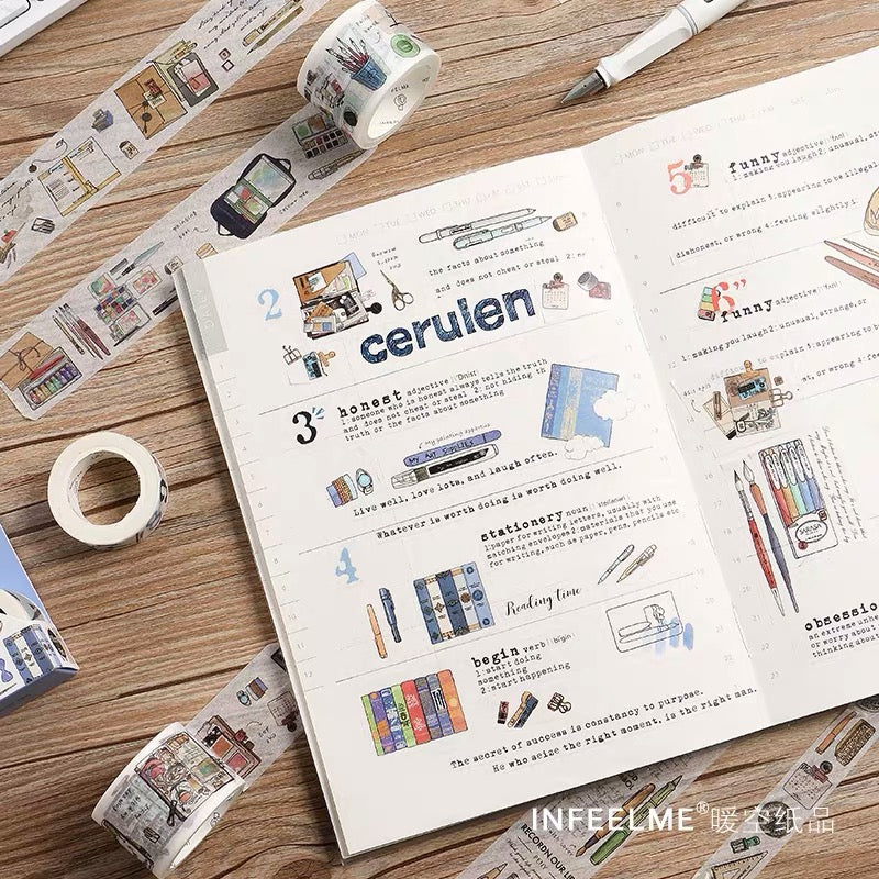 Stationery Box Washi Tape