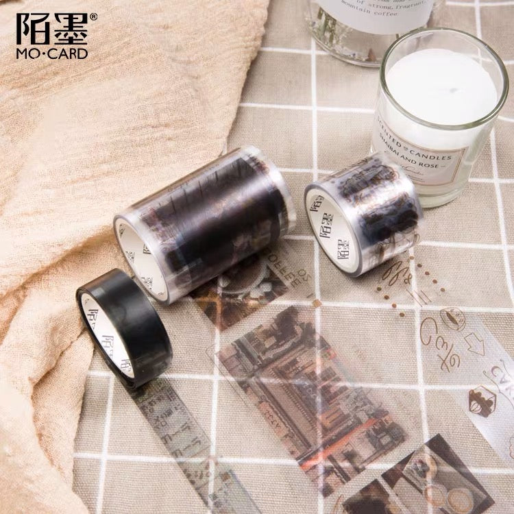 Grey Shadow PET Clear Tape