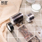 Grey Shadow PET Clear Tape