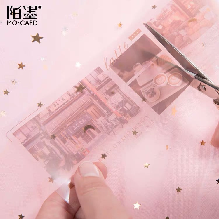 Grey Shadow PET Clear Tape