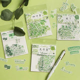 Chinese Words Washi Flake Sticker