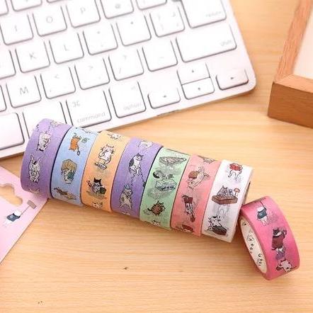 Cat Life Washi Tape