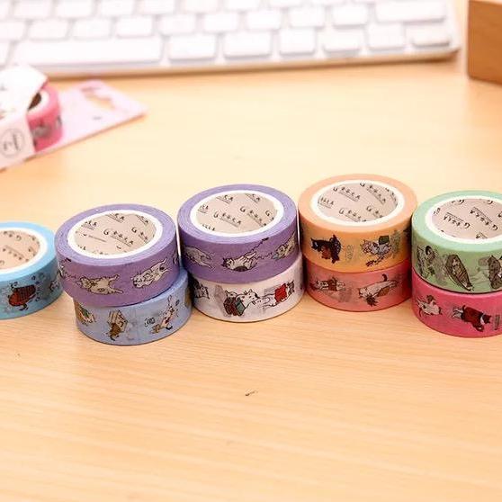 Cat Life Washi Tape
