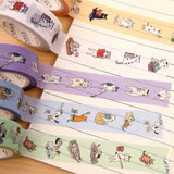Cat Life Washi Tape