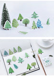 Little Forest Flake Sticker Mini Box (45 pieces)