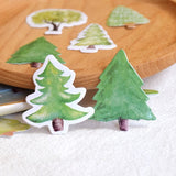 Little Forest Flake Sticker Mini Box (45 pieces)