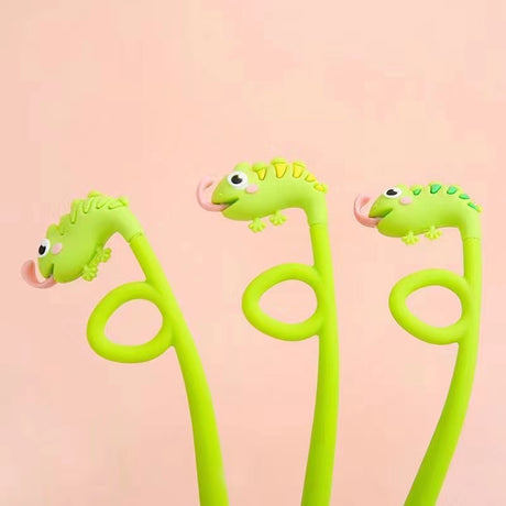 These cute Chameleon gel pens are perfect for planning, for work, home, desk or for school. They will be a beautiful addition to your pen collection!