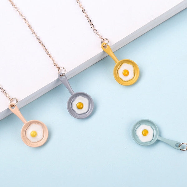 Sunny Side Up Egg Bookmark and Planner Charm